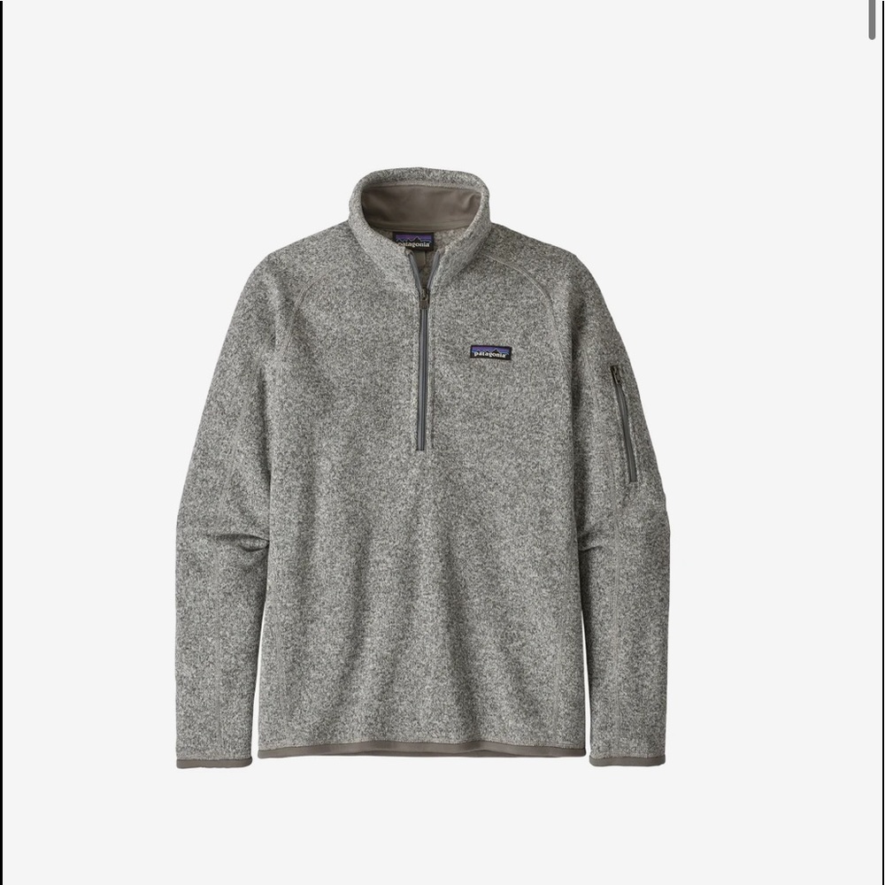 Patagonia Birch White Quarter Zip